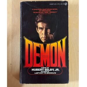 The Demon by Hubert Selby Jr 1977 Signet 1st Printing Paperback Horror